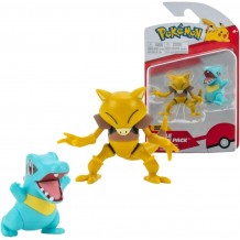 Pokémon Battle Figure - Abra + Totodile