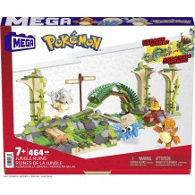 Kit de Construção Mattel - Pokemon Jungle Ruins Mega Construx