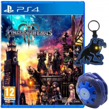 Bundle Kingdom Hearts III PS4 - Jogo + Porta-chaves + Yo-Yo