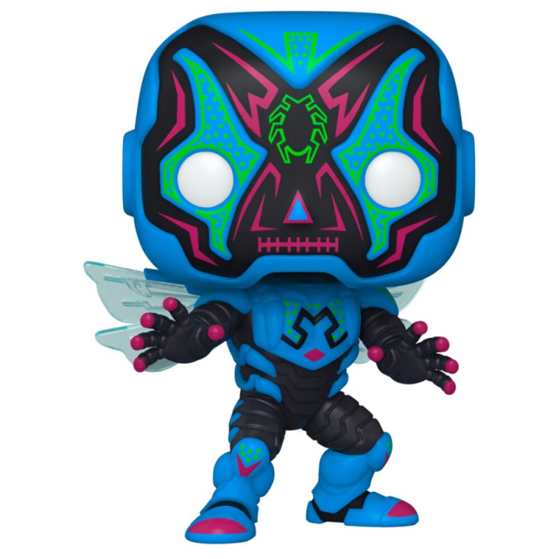 Figura POP Dia De Los DC Blue Beetle Figura POP Dia De Los DC Blue Beetle