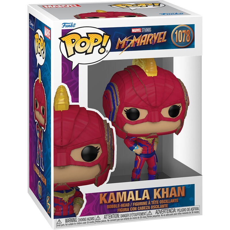 Figura POP Marvel Ms. Marvel Kamala Khan Figura POP Marvel Ms. Marvel Kamala Khan