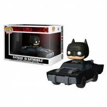 Figura POP Ride Movies DC Comics The Batman Batman in Batmobile