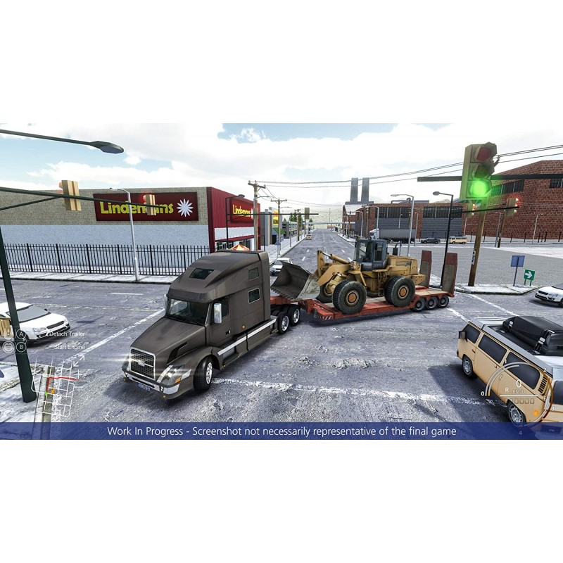 Grand Truck Simulator - JOGANDO COM CONTROLE DO PS3 