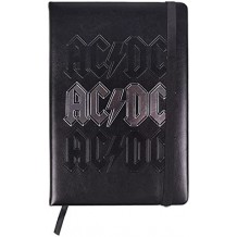 Caderno A5 AC/DC - Black Premium Notebook