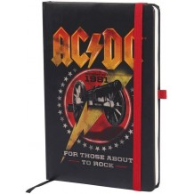 Caderno A5 AC/DC - For Those About To Rock Notebook