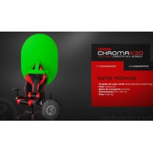 Pano Verde Chroma Key Portátil - Ozone Chrome X30
