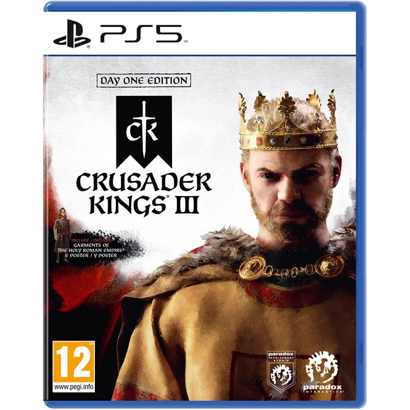 Crusader Kings III - Day One Edition PS5 Crusader Kings III - Day One Edition PS5