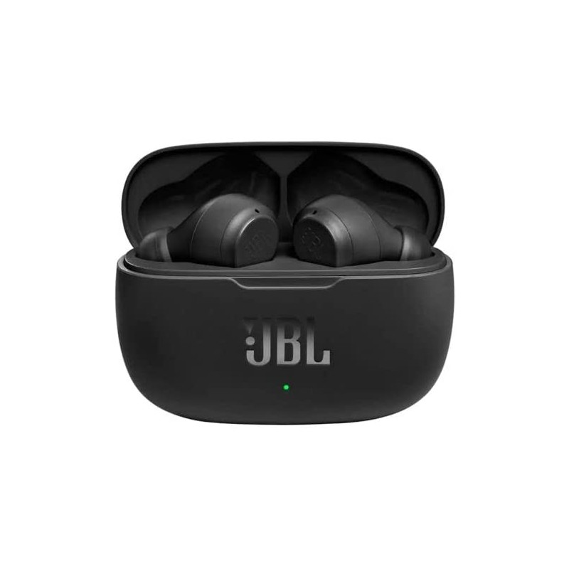 Auriculares JBL Vibe 200TWS Wireless Earbuds - Pretos Auriculares JBL Vibe 200TWS Wireless Earbuds - Pretos