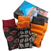 Pack 3 Pares de Meias Naruto 