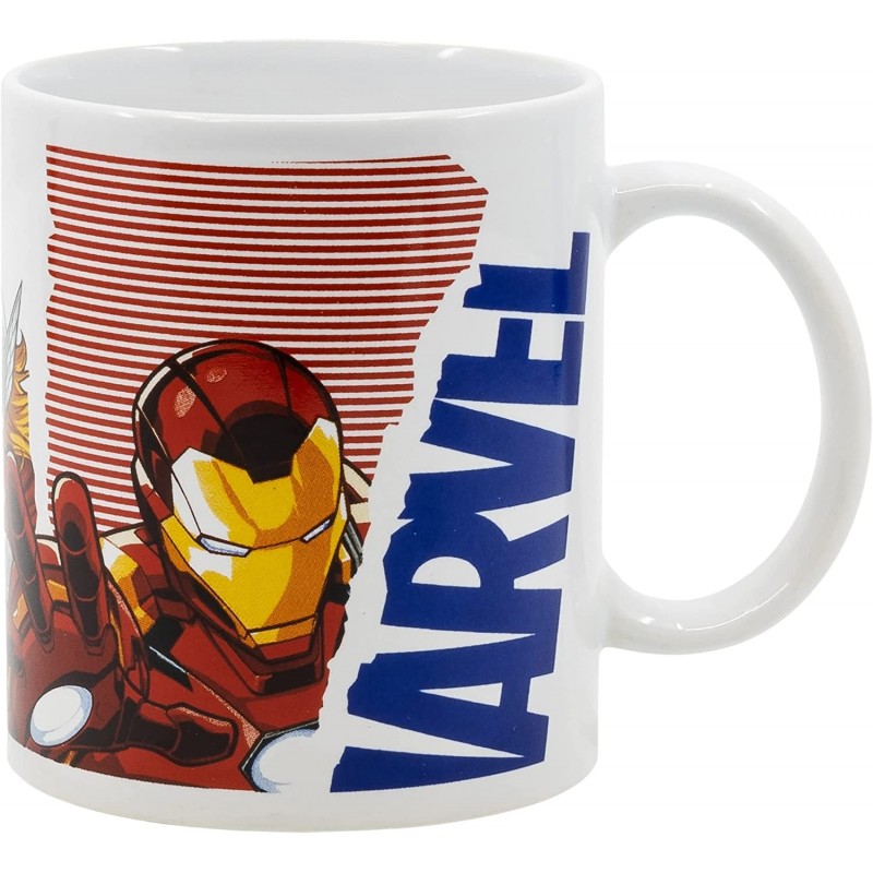 Caneca Cerâmica 325ml - Marvel Avengers Comic Heroes Caneca Cerâmica 325ml - Marvel Avengers Comic Heroes