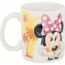 Caneca Cerâmica 325ml - Minnie Summer Crush