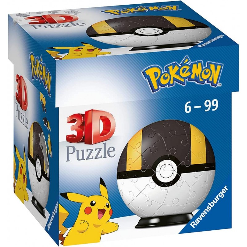 Puzzle 3D - Pokémon Ultra Ball 54 Pcs