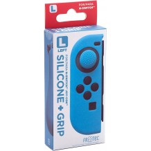 Capa Silicone + Grip FR-TEC Azul - Joy-Con Esquerdo Nintendo Switch