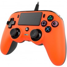 Comando PS4 Nacon Compact Controller - Laranja