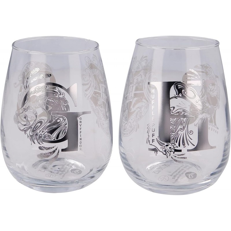 Conjunto 2 Copos de Cristal - Harry Potter Conjunto 2 Copos de Cristal - Harry Potter