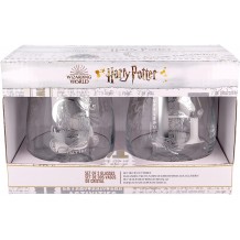 Conjunto 2 Copos de Cristal - Harry Potter