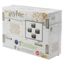 Conjunto 4 Chávenas de Vidro - Harry Potter