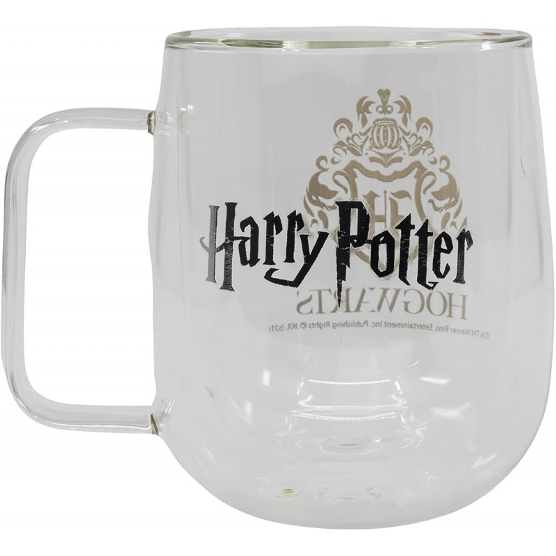 Caneca Vidro Duplo - Harry Potter Caneca Vidro Duplo - Harry Potter