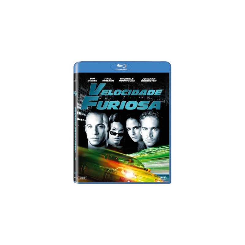 Filme Blu-Ray - Velocidade Furiosa Filme Blu-Ray - Velocidade Furiosa