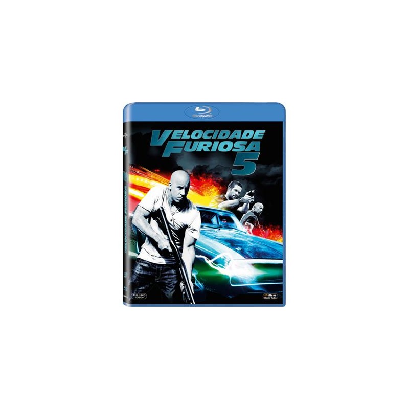 Filme Blu-Ray - Velocidade Furiosa 5