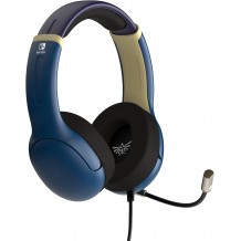 Headset Gaming PDP Airlite Zelda: Hyrule Blue (Nintendo Switch)