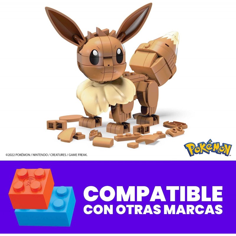 Mega Construx Pokémon Evoluções Eevee - Mattel