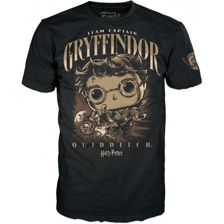 T-shirt Funko POP! Tees - Harry Potter Quidditch