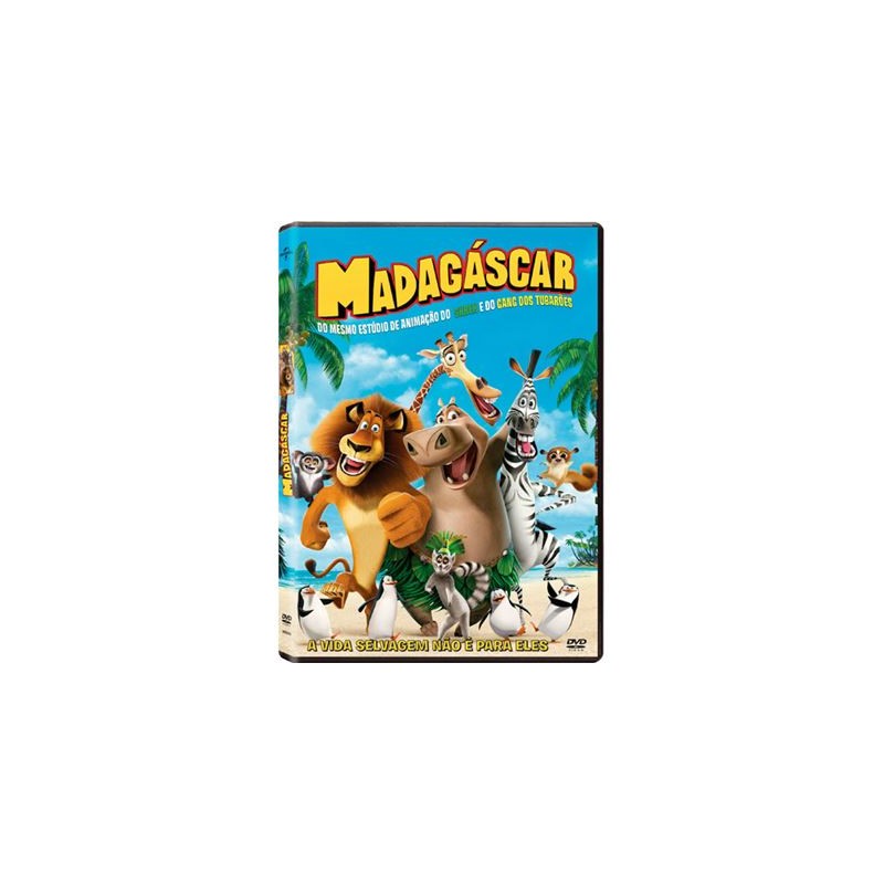 Filme DVD - Madagáscar Filme DVD - Madagáscar