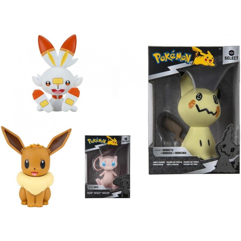 Pokémon Evolução Eevee Multi Pack 4 Figuras