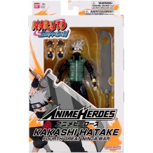 Figura Anime Heroes: Naruto Shippuden - Kakashi Hatake Fourth Great Ninja War