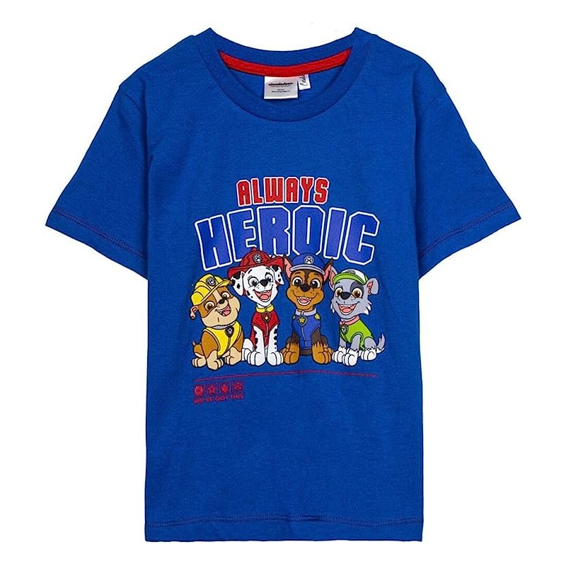 T-shirt Infantil Paw Patrol - Always Heroic T-shirt Infantil Paw Patrol - Always Heroic