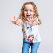 T-shirt Infantil Frozen II - Dream of Magic