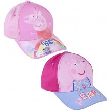 Chapéu Infantil - Peppa Pig (Rosa / Roxo)