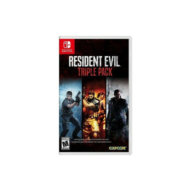 Resident Evil Triple Pack Nintendo Switch Resident Evil Triple Pack Nintendo Switch