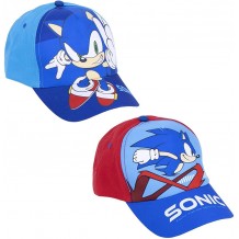 Chapéu Infantil - Sonic (Vermelho / Azul)
