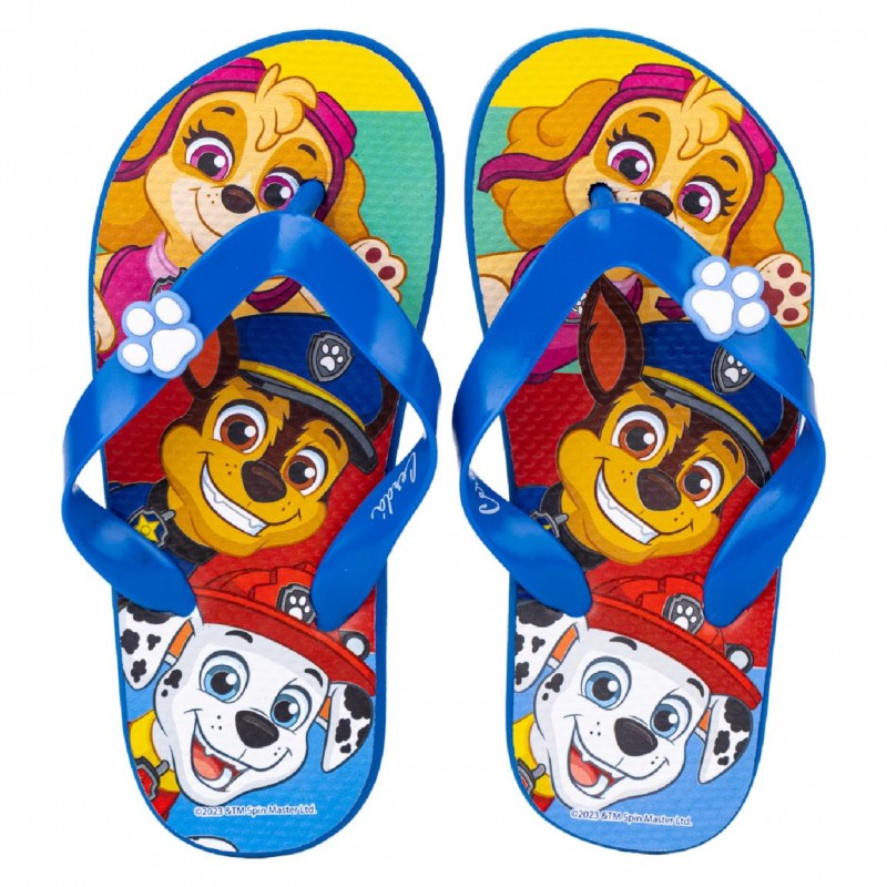 Chinelos de Dedo Infantis - Paw Patrol