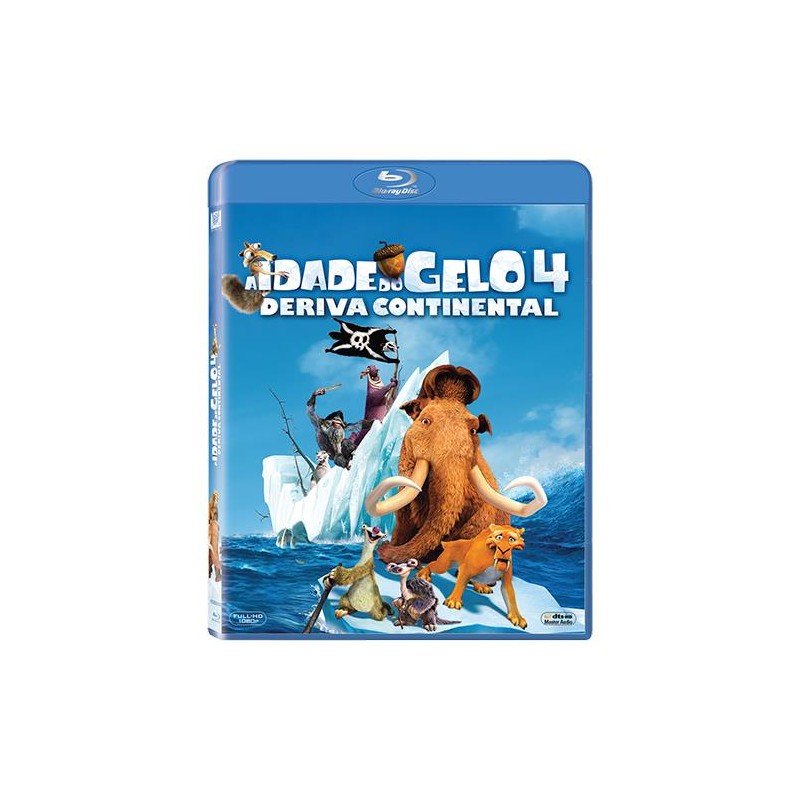 Filme Blu-Ray - A Idade do Gelo 4: Deriva Continental Filme Blu-Ray - A Idade do Gelo 4: Deriva Continental