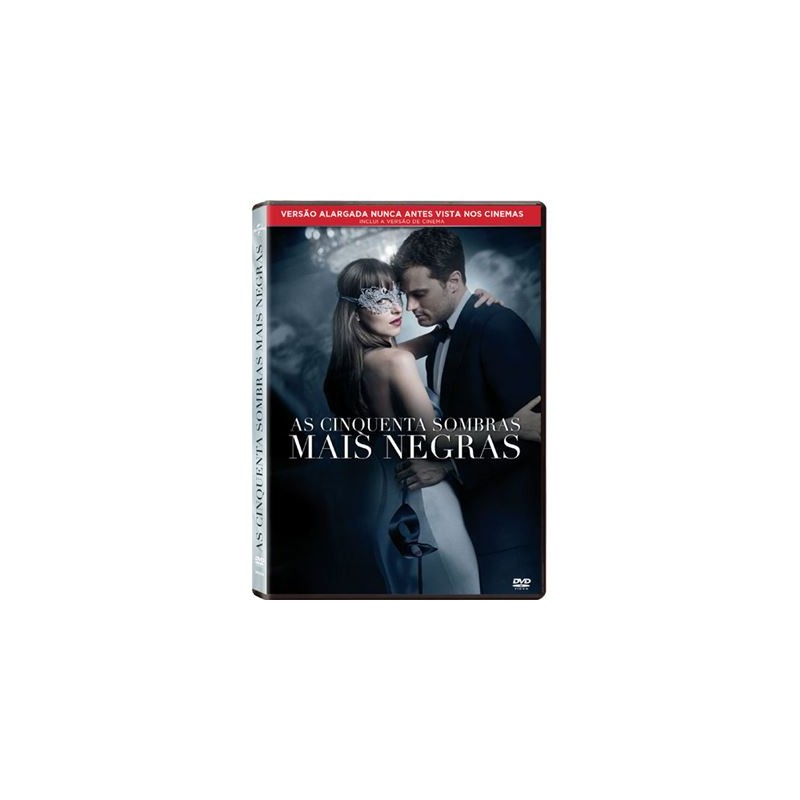 Filme DVD - As Cinquenta Sombras Mais Negras Filme DVD - As Cinquenta Sombras Mais Negras
