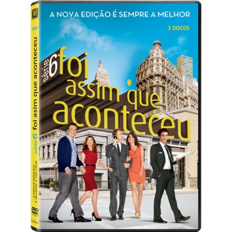 Série DVD - How I Met Your Mother: Foi Assim Que Aconteceu - Temporada 6