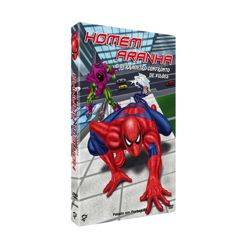 Filme DVD - Homem Aranha: O Derradeiro Confronto de Vilões Filme DVD - Homem Aranha: O Derradeiro Confronto de Vilões