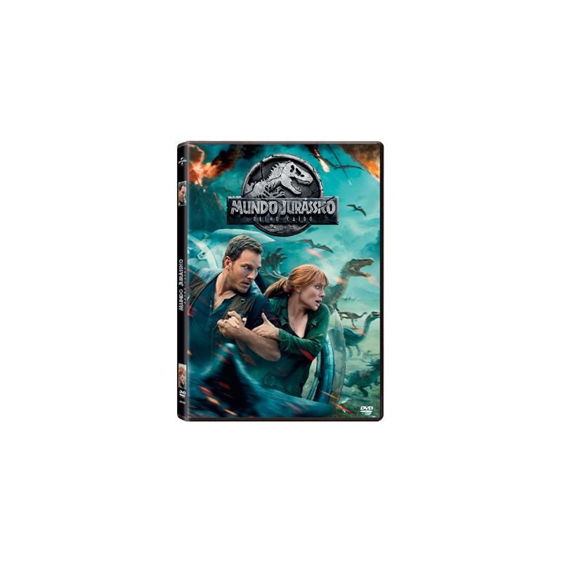 Filme DVD - Mundo Jurássico: Reino Caído Filme DVD - Mundo Jurássico: Reino Caído