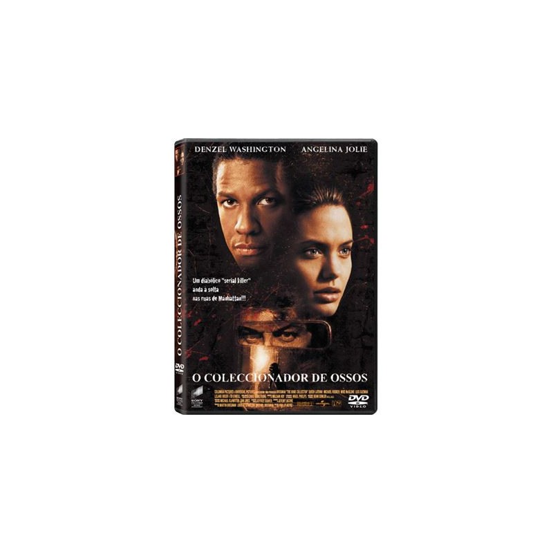 Filme DVD - O Coleccionador de Ossos Filme DVD - O Coleccionador de Ossos