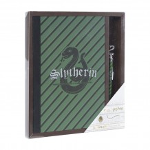 Conjunto Caderno A5 + Caneta - Harry Potter: Slytherin