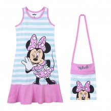 Vestido e Bolsa Infantil - Disney: Minnie