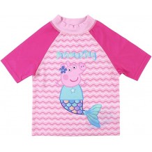 T-shirt de Banho Infantil - Peppa Pig