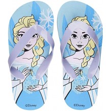Chinelos de Dedo Infantis - Frozen: Elsa