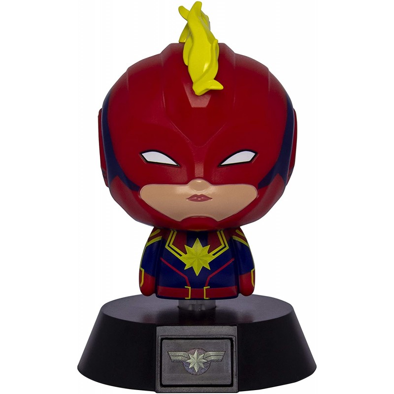 Candeeiro Marvel Captain Marvel Candeeiro Marvel Captain Marvel