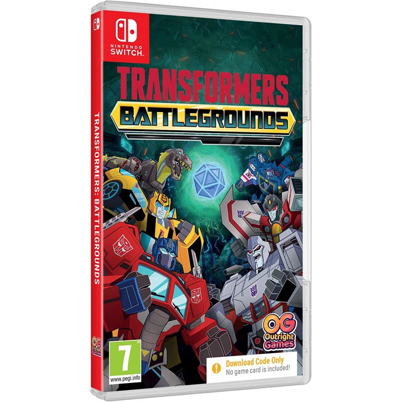 Transformers: Battlegrounds Nintendo Switch (Código na Caixa) Transformers: Battlegrounds Nintendo Switch (Código na Caixa)