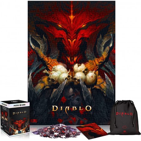 Puzzle Premium Good Loot - Diablo: Lord of Terror (1000 Peças)