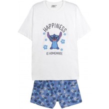Pijama Curto - Stitch: Happiness is Homemade